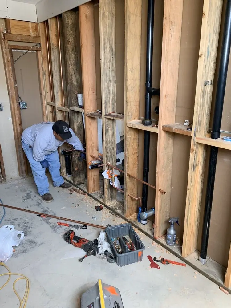 Commercial rough-in plumbing for Water Heater Replacement in Lago Vista